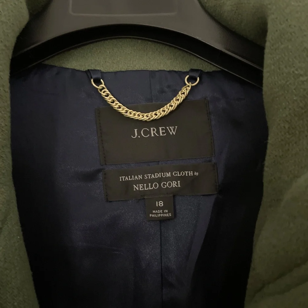 JCrew Cocoon Coat Size 18 - Picture 2 of 4